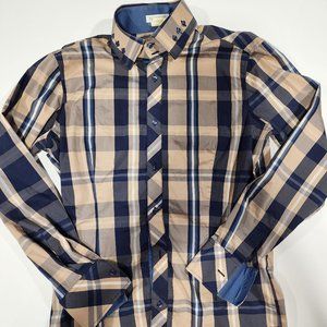 NaraCamicie Plaid Dress Shirt